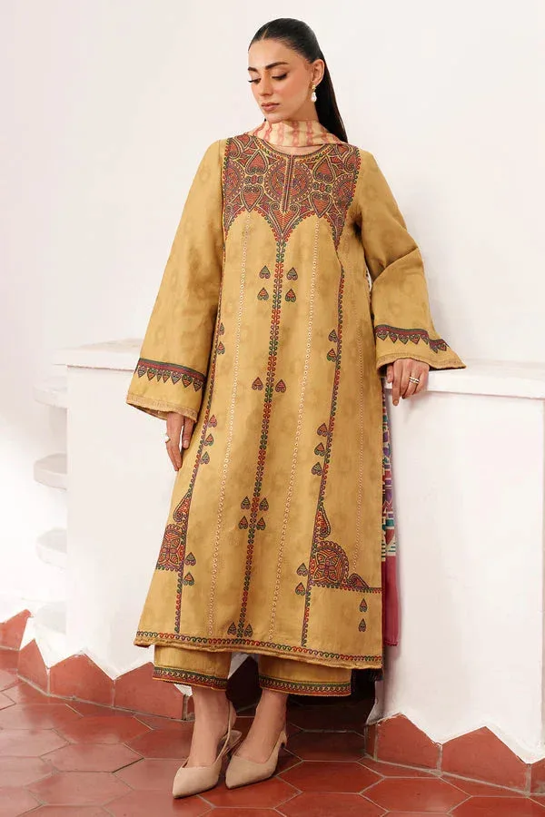 Jazmin Winter 25 Yellow Jacquard – view 4 – Poshaq