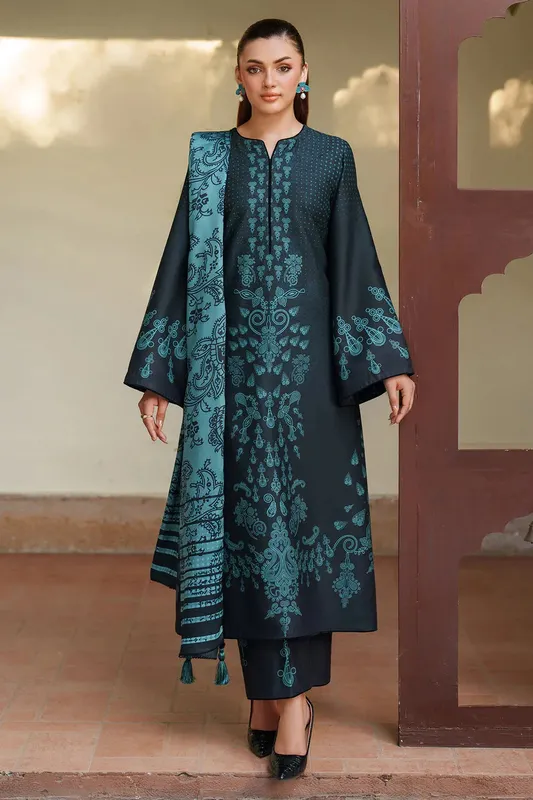 Jazmin Winter 25 Black Viscose – view 1 – Poshaq