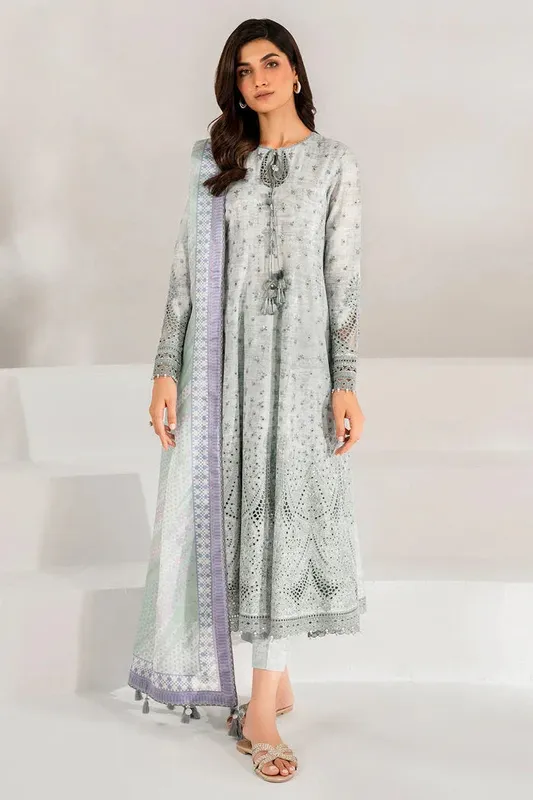 Jazmin Ready to Wear 25 Grey Tissue – view 1 – Poshaq