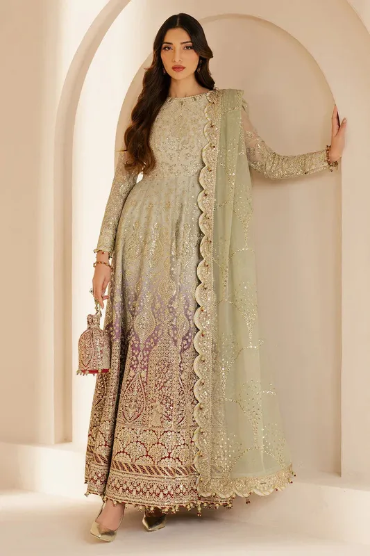 Jazmin Wedding Formals Off White Organza – view 1 – Poshaq