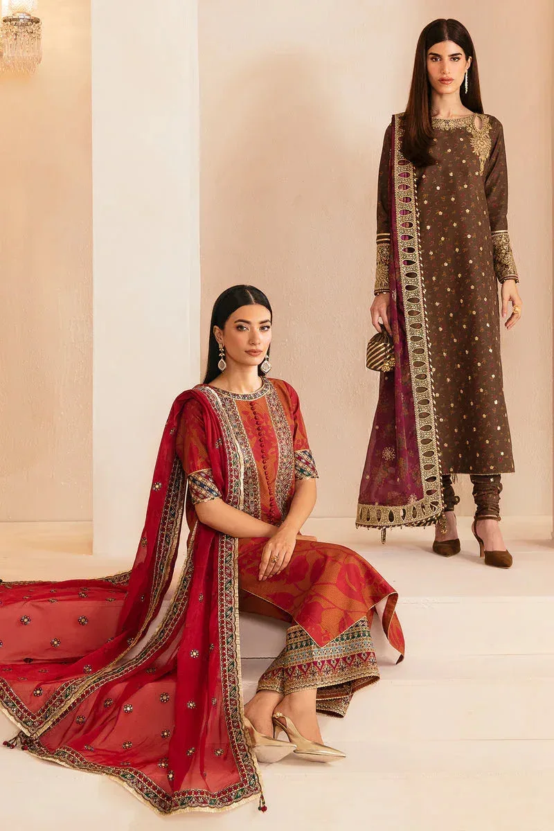 Jazmin Formals Collection Orange Raw Silk – view 7 – Poshaq