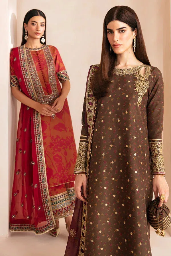 Jazmin Formals Collection Brown Raw Silk – view 5 – Poshaq