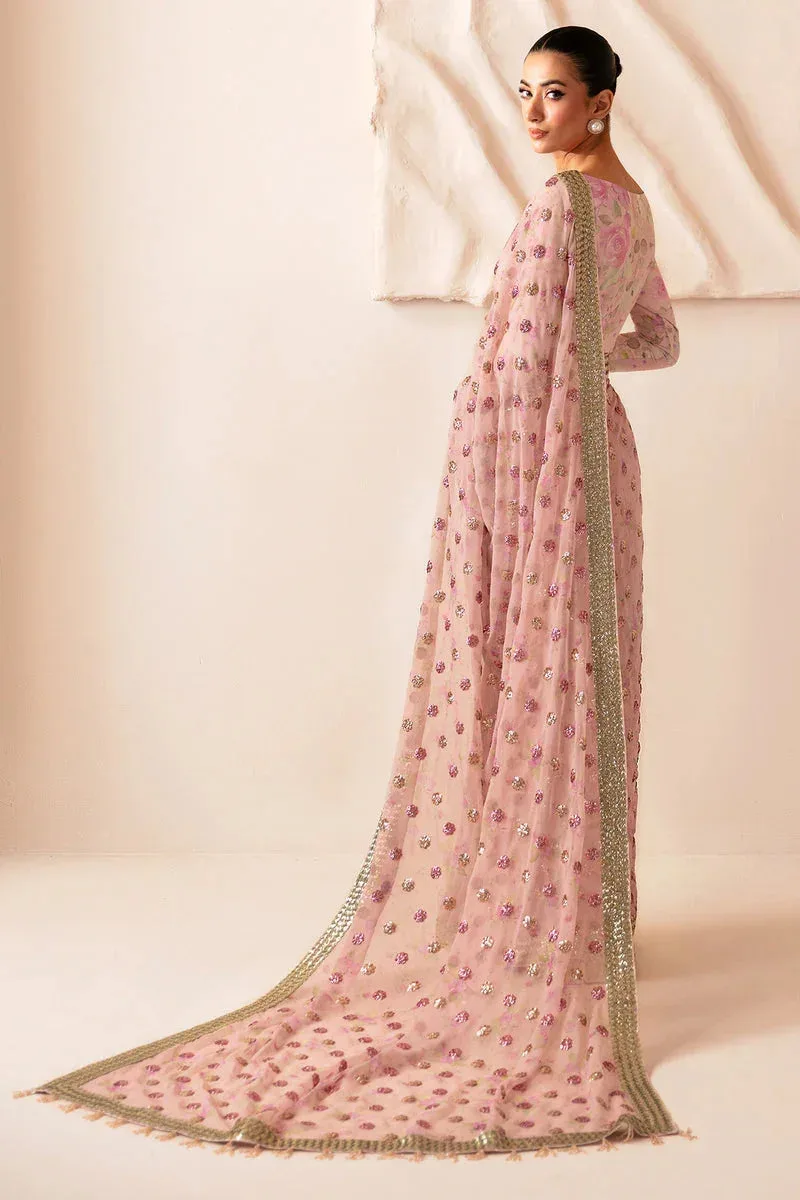 Jazmin Formals Collection Pink Raw Silk – view 2 – Poshaq
