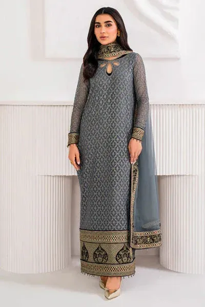 Jazmin Formals Collection Blue Chiffon – view 1 – Poshaq
