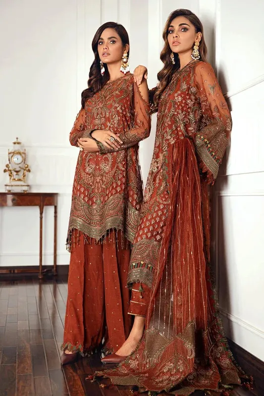 Jazmin Formals Collection Brown Raw Silk – view 1 – Poshaq