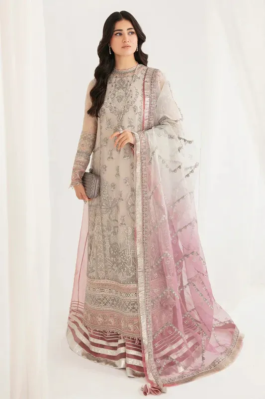Jazmin Formals Collection Pink Raw Silk – view 1 – Poshaq