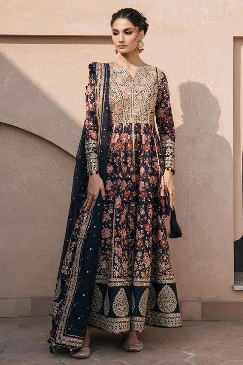 Jazmin Shahkaar Luxury Lawn 24 Organza – view 1 – Poshaq