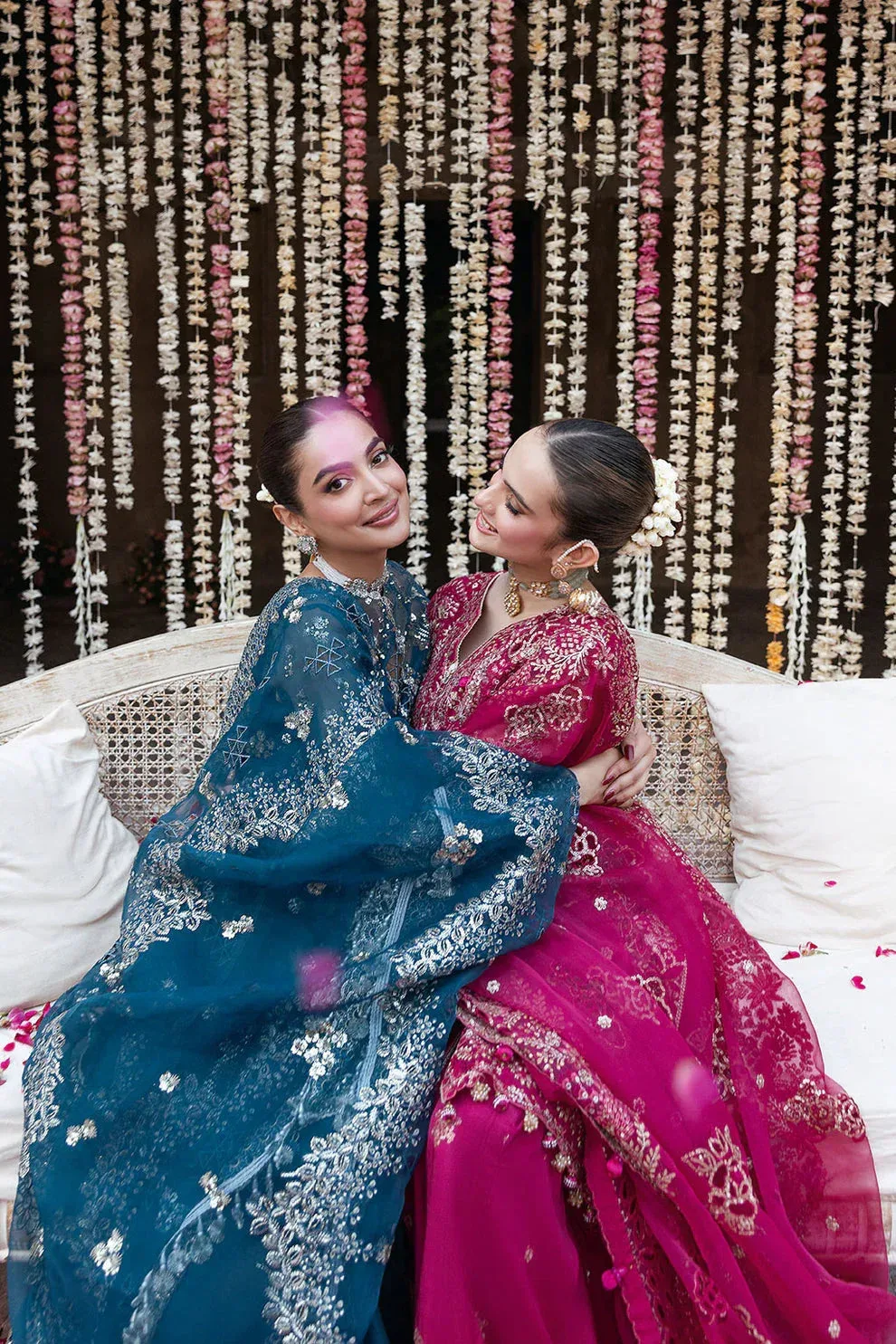 Shagna Mehfil Festive Formals Zinc Organza – view 3 – Poshaq