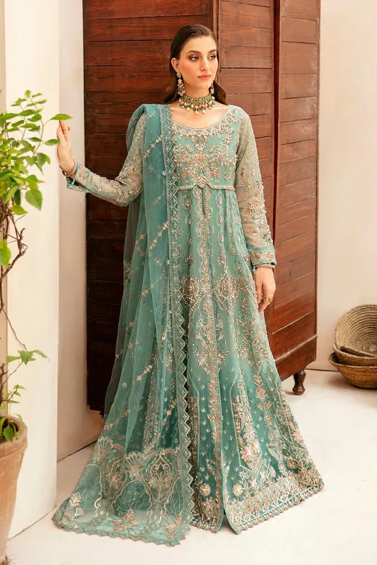Ramsha Luxury Wedding Collection Raw Silk – view 1 – Poshaq