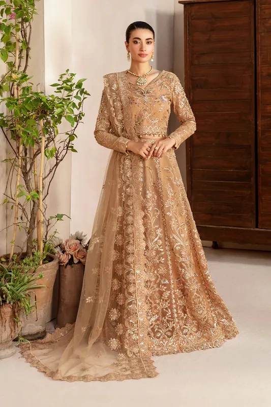 Ramsha Luxury Wedding Collection Raw Silk – view 1 – Poshaq