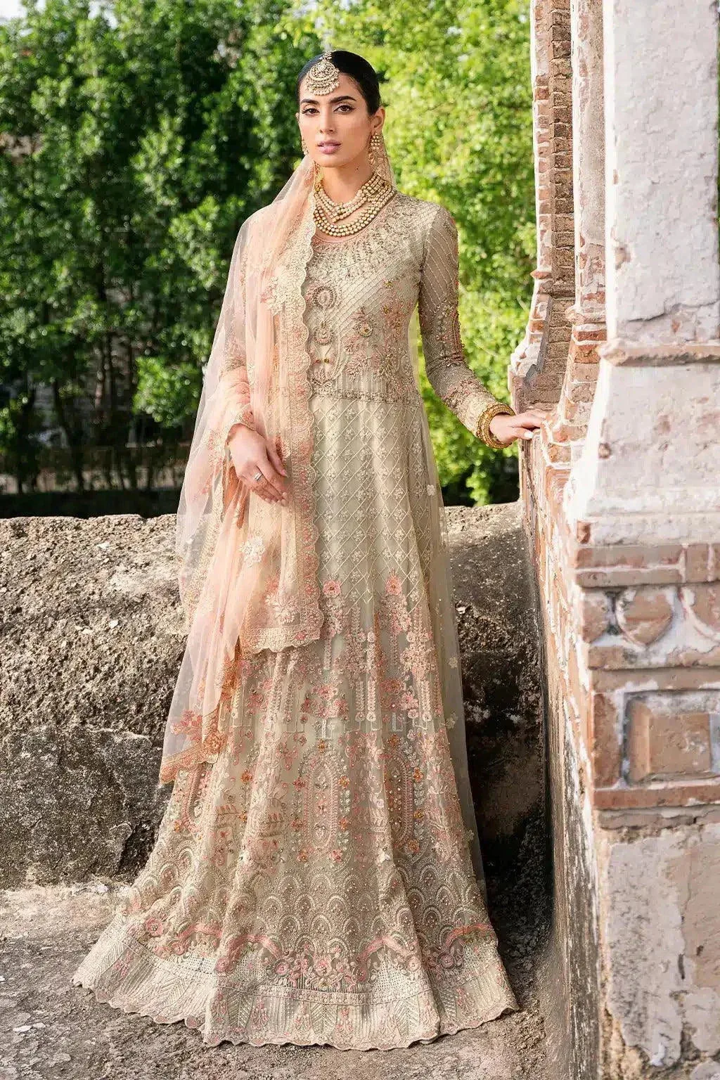 Ramsha Luxury Wedding Collection 23 Raw Silk – view 2 – Poshaq