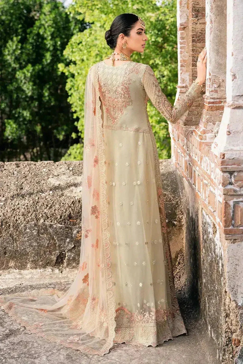 Ramsha Luxury Wedding Collection 23 Raw Silk – view 3 – Poshaq