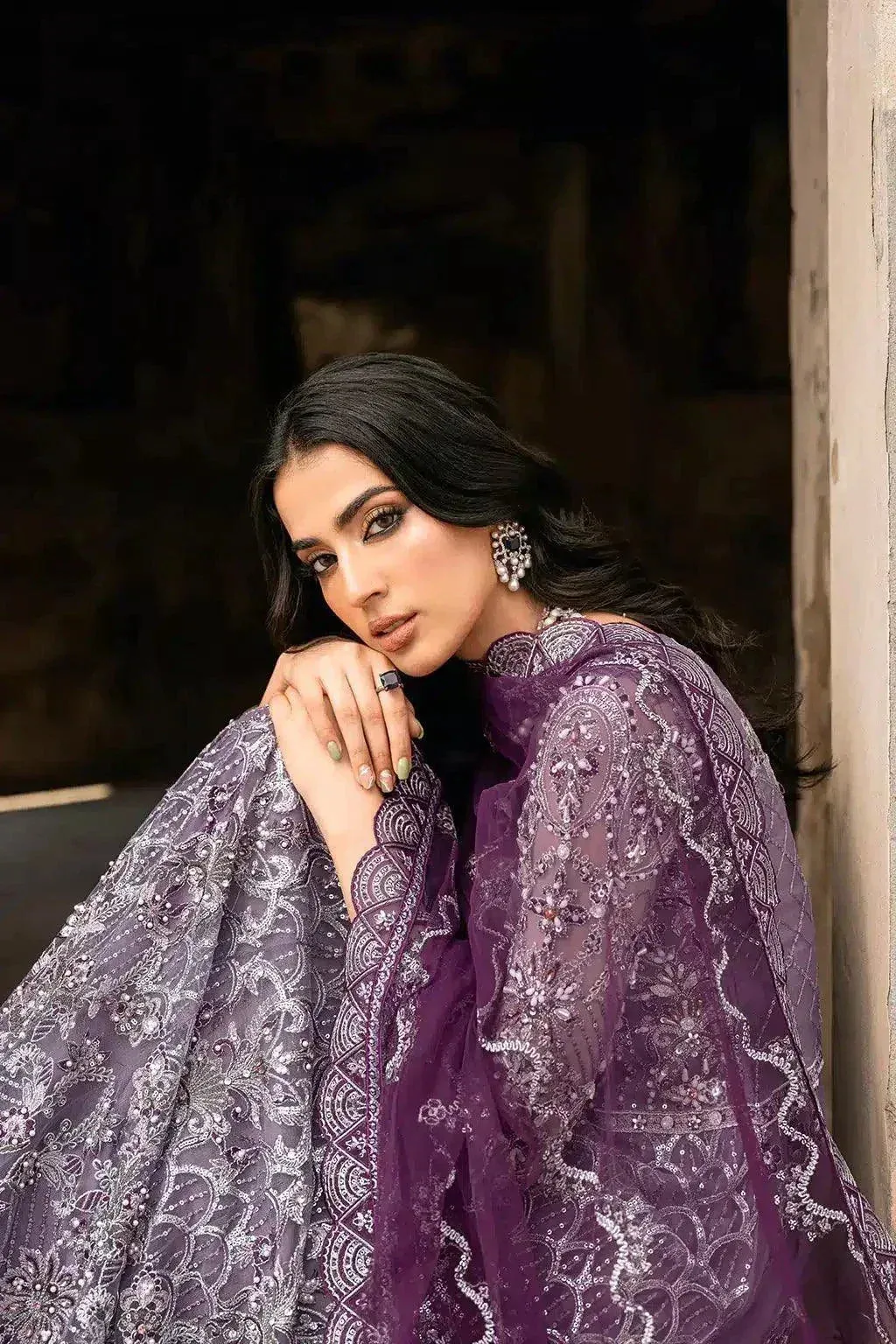 Ramsha Luxury Wedding Collection 23 Raw Silk – view 2 – Poshaq