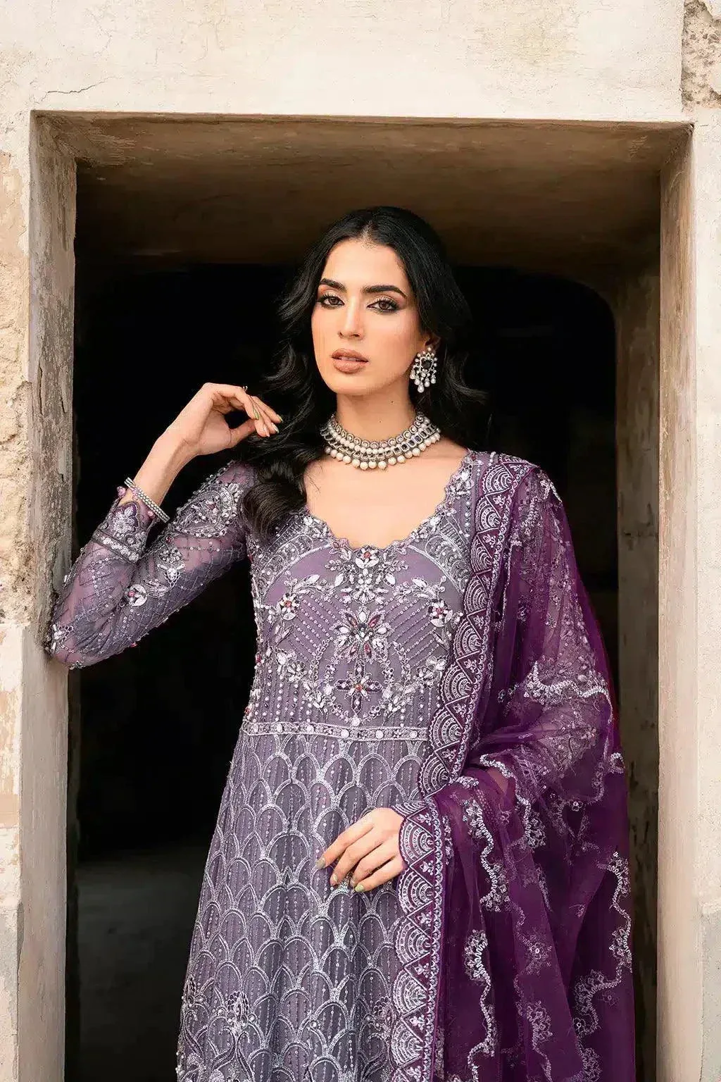 Ramsha Luxury Wedding Collection 23 Raw Silk – view 4 – Poshaq