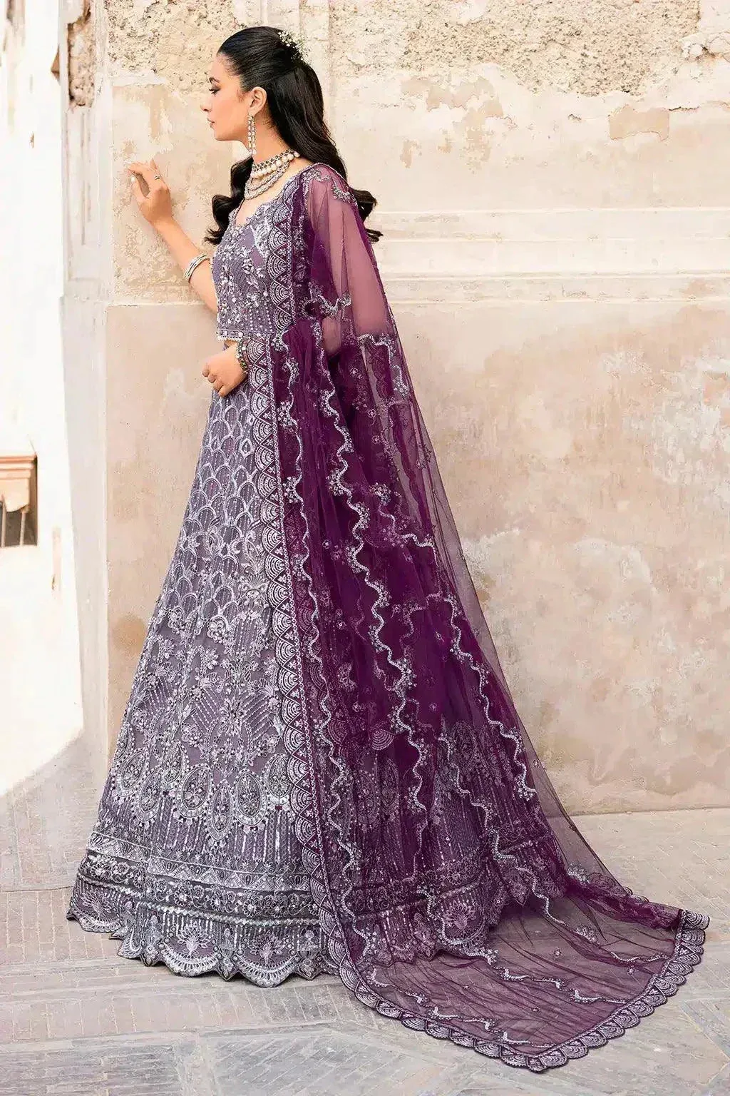 Ramsha Luxury Wedding Collection 23 Raw Silk – view 8 – Poshaq