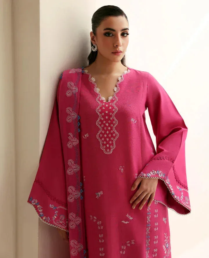 Republic Womenswear Basics Pre Fall 25 Hot Pink Chiffon – view 2 – Poshaq