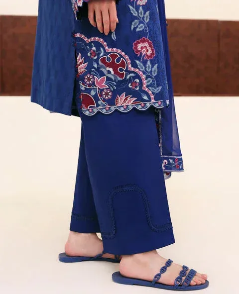 Republic Womenswear Basics Pre Fall 25 Persion Blue Jacquard – view 3 – Poshaq