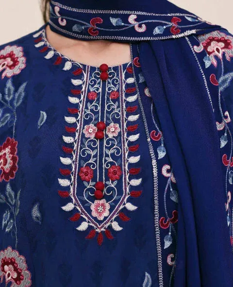 Republic Womenswear Basics Pre Fall 25 Persion Blue Jacquard – view 5 – Poshaq