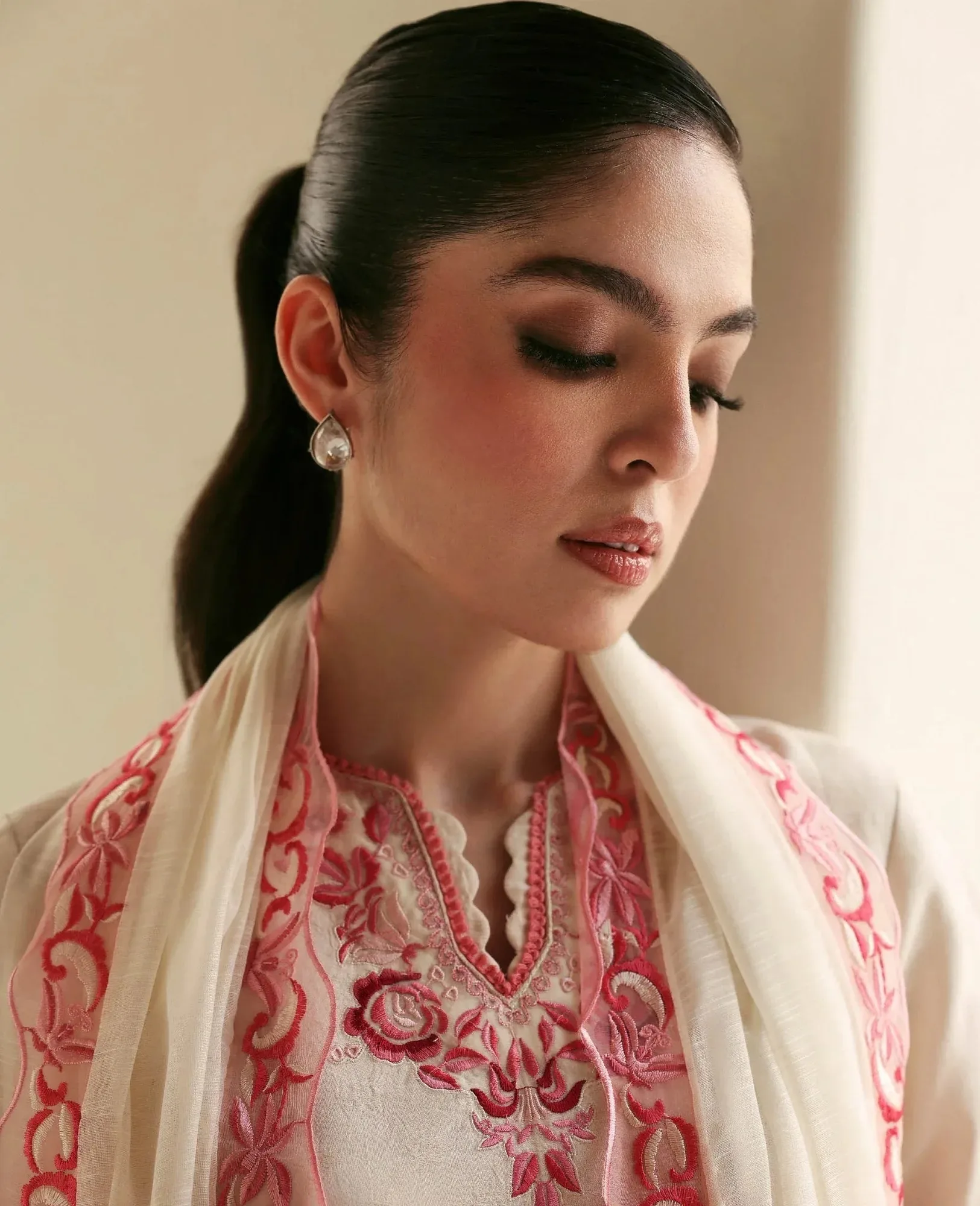 Republic Womenswear Basics Pre Fall 25 Ivory Jacquard – view 7 – Poshaq
