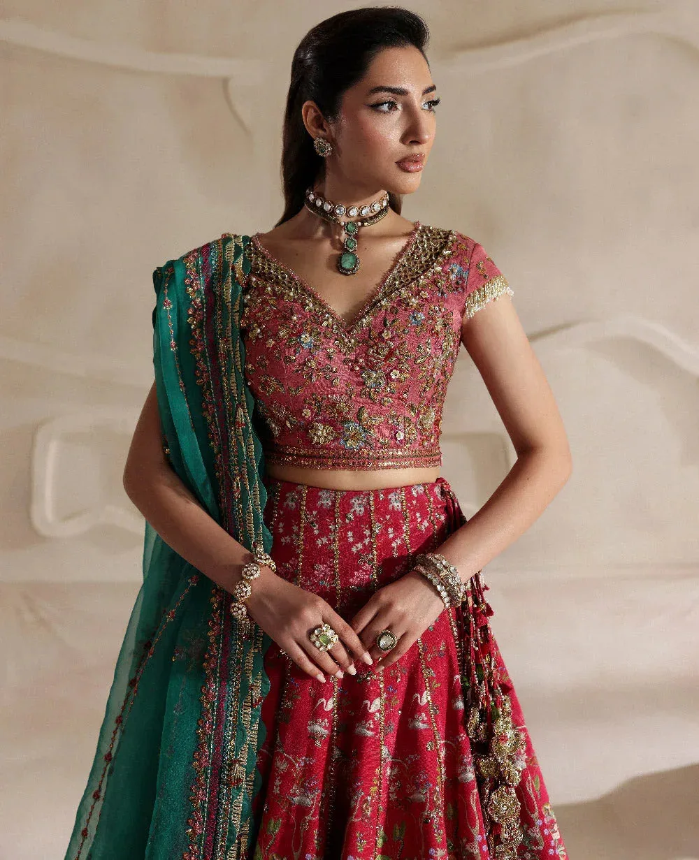 Republic Womenswear Lilianne Wedding 25' Pink Raw Silk – view 3 – Poshaq