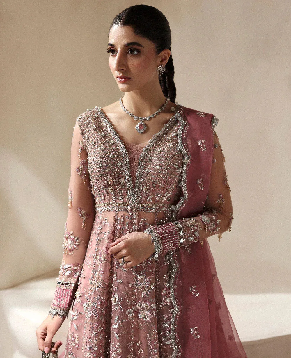 Republic Womenswear Lilianne Wedding 25' Silver Raw Silk – view 2 – Poshaq