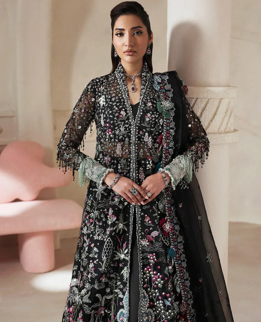 Republic Womenswear Lilianne Wedding 25' Black Raw Silk – view 4 – Poshaq