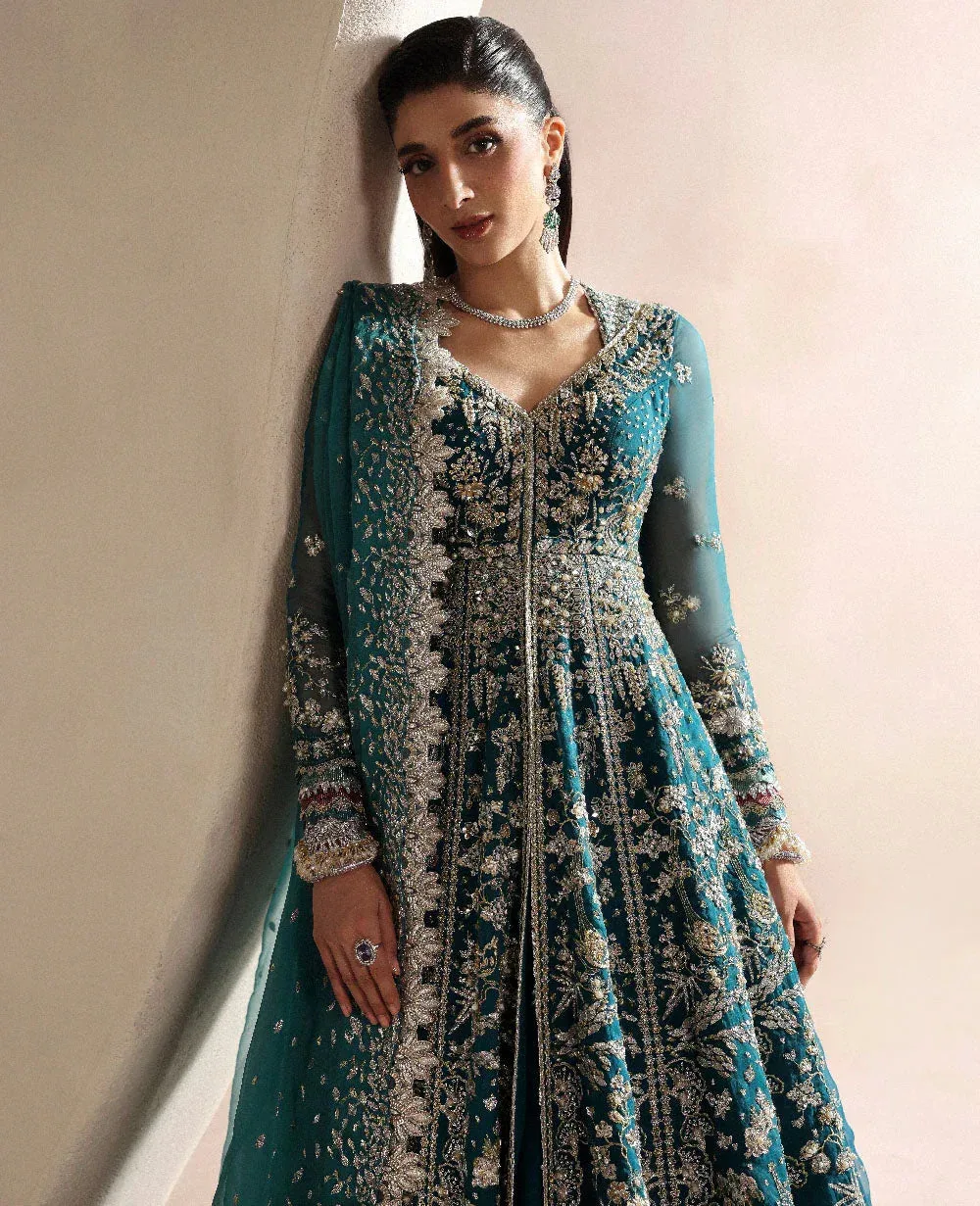 Republic Womenswear Lilianne Wedding 25' Silver Raw Silk – view 2 – Poshaq