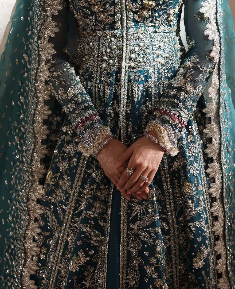 Republic Womenswear Lilianne Wedding 25' Silver Raw Silk – view 3 – Poshaq