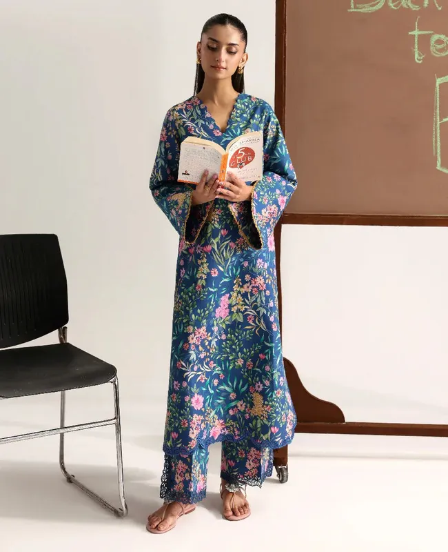 Republic Womenswear Essentials Pre Fall Blue Cambric – view 1 – Poshaq
