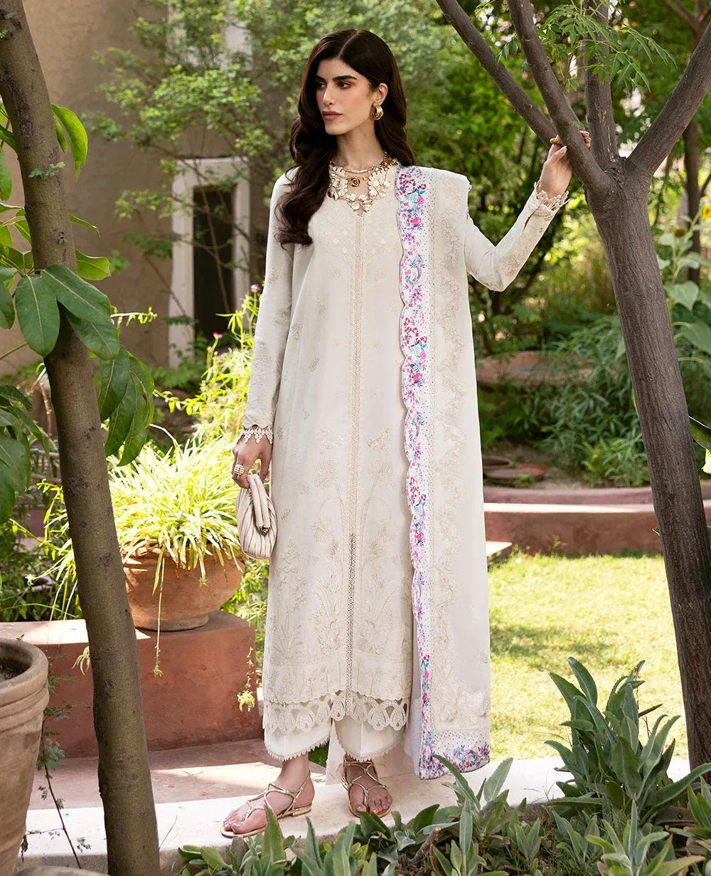 Republic Womenswear Embroidered Pret Cream Jacquard – view 1 – Poshaq