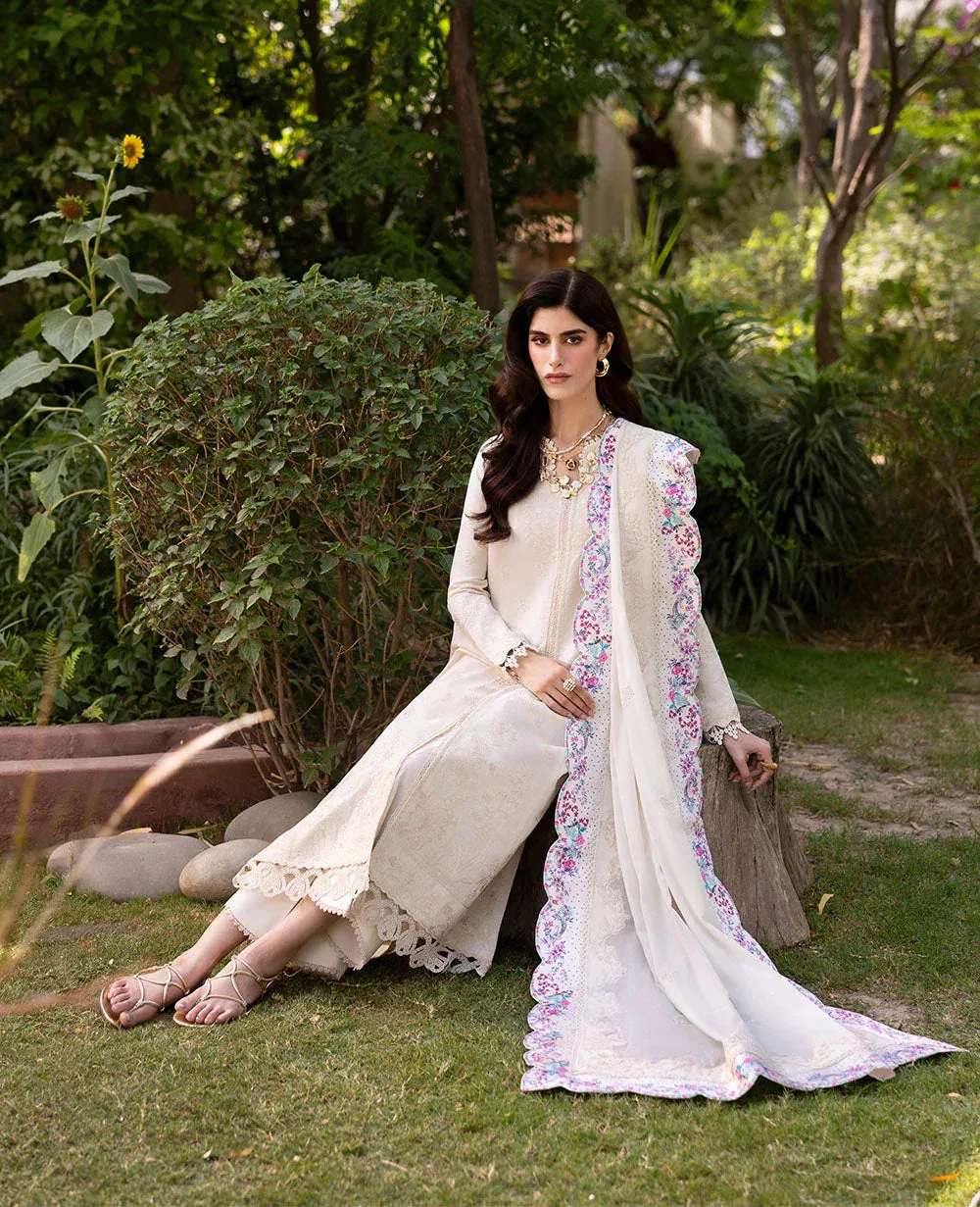 Republic Womenswear Embroidered Pret Cream Jacquard – view 2 – Poshaq