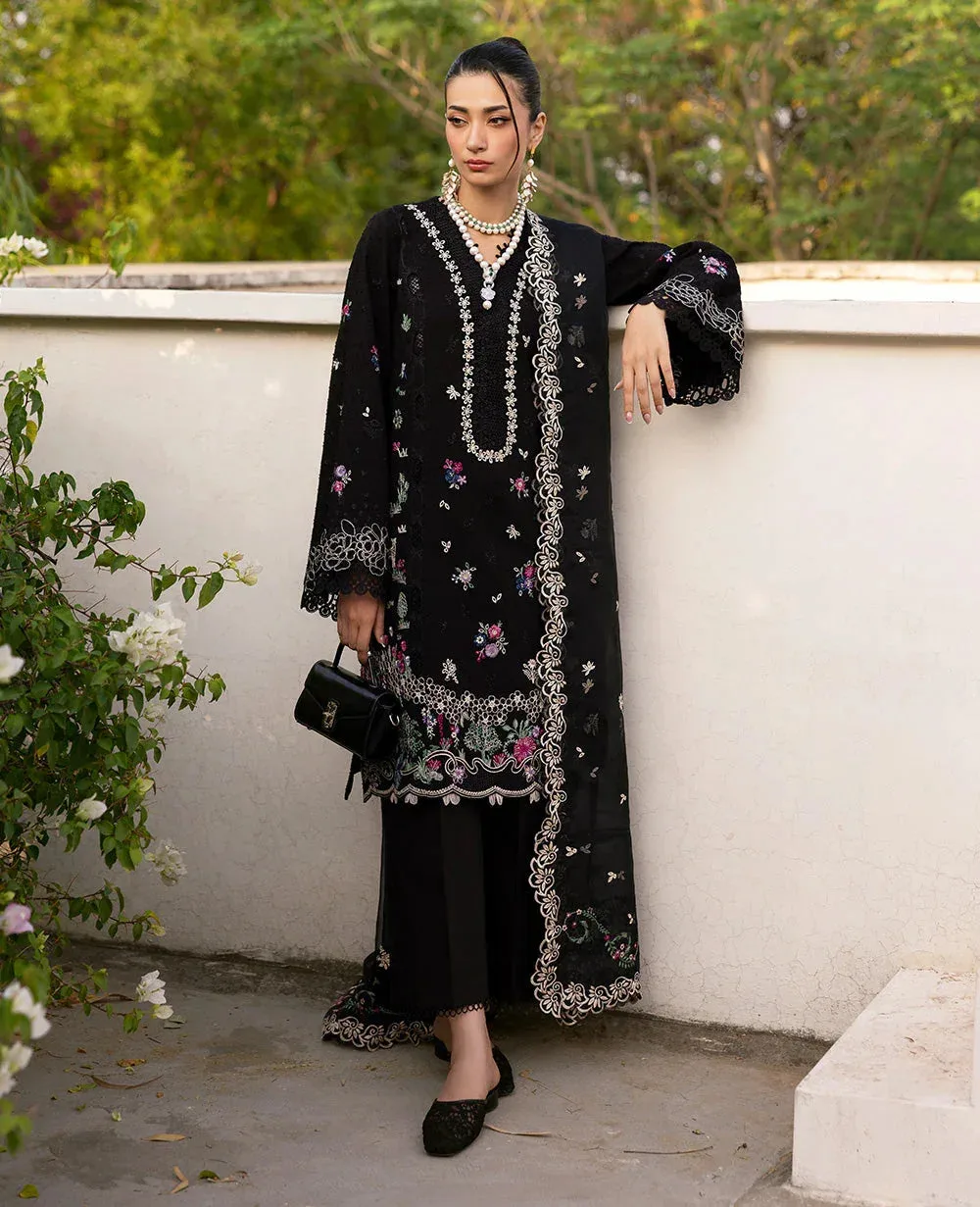 Republic Womenswear Embroidered Pret Black Jacquard – view 1 – Poshaq