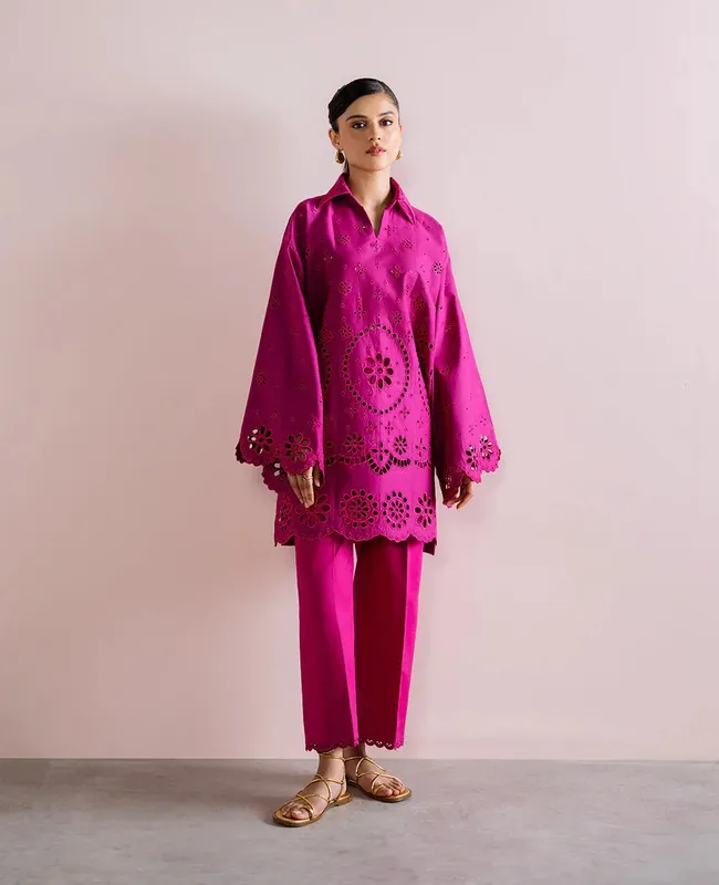 Republic Womenswear Essentials 25 Magenta Lawn – view 1 – Poshaq