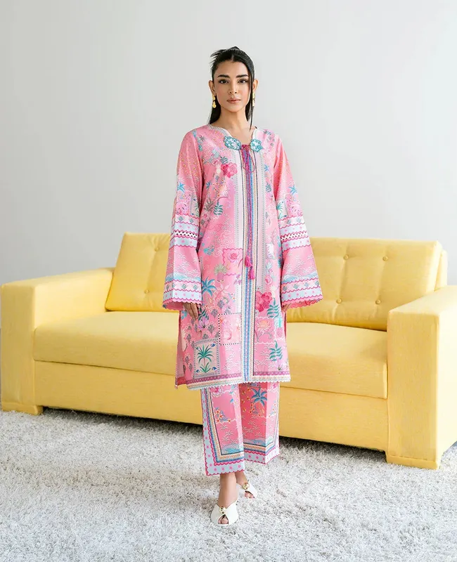 Republic Womenswear Essentials 25 Pink Lawn – view 1 – Poshaq