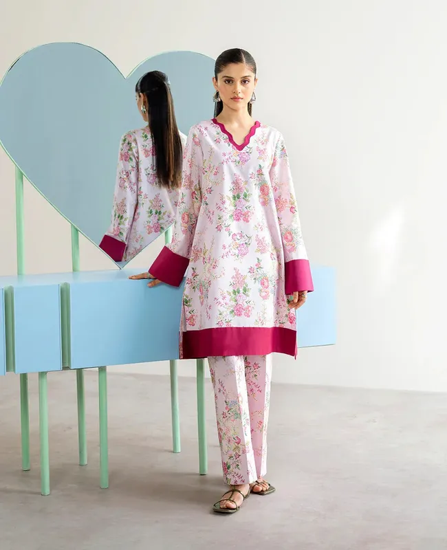 Republic Womenswear Essentials 25 powder pink Lawn – view 1 – Poshaq