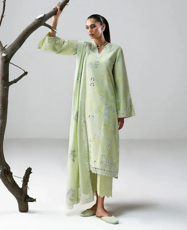 Republic Womenswear Basics 25 mint green Cambric – view 1 – Poshaq