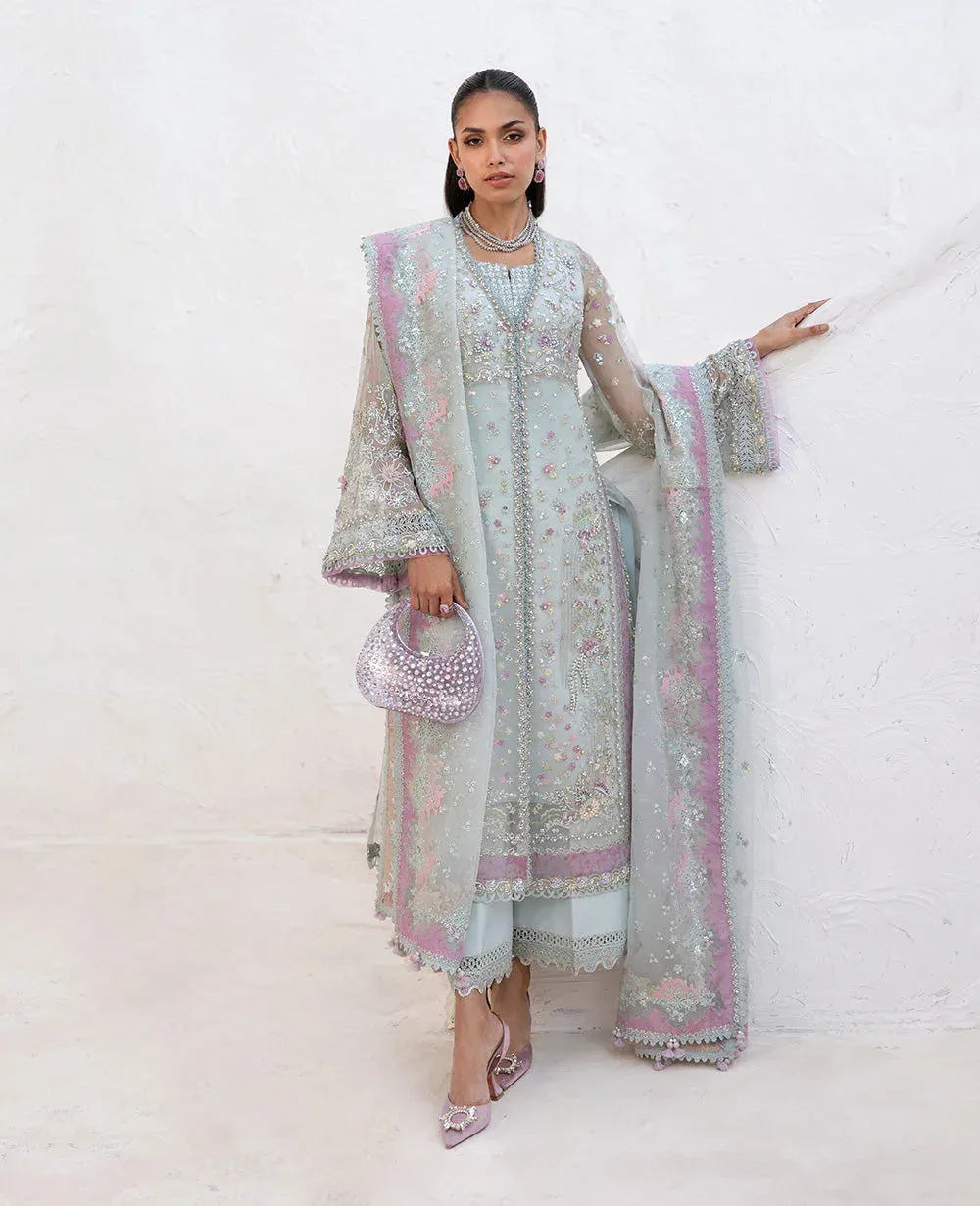 Republic Womenswear Reve De Luxe 25 Sky Blue Organza – view 1 – Poshaq