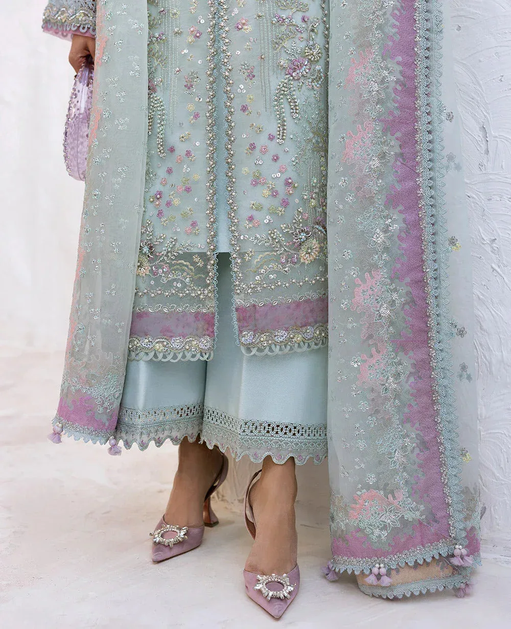 Republic Womenswear Reve De Luxe 25 Sky Blue Organza – view 3 – Poshaq