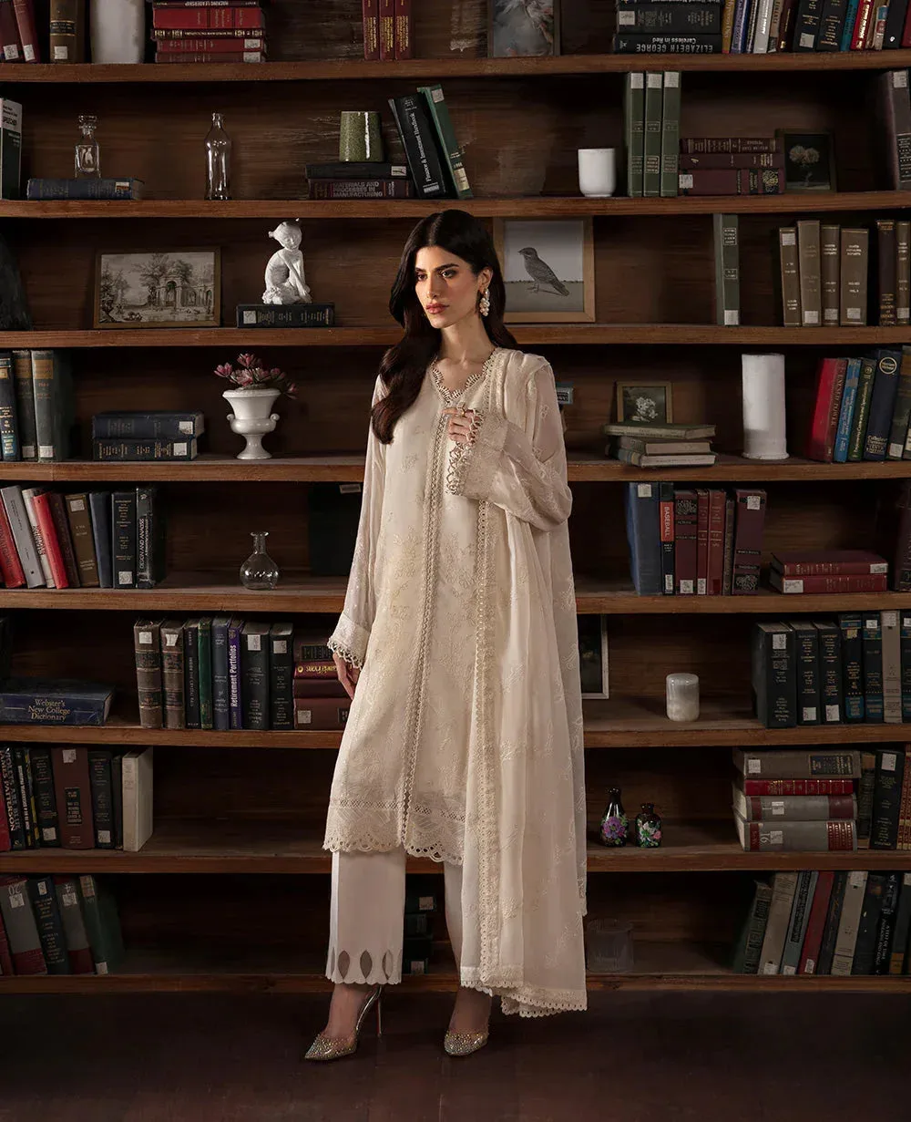 Republic Womenswear Premium Pret 25 Off White Georgette – view 1 – Poshaq