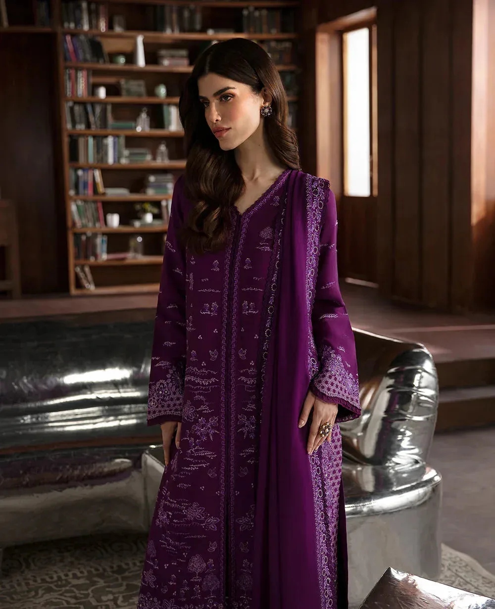 Republic Womenswear Premium Pret 25 Plum Chiffon – view 2 – Poshaq