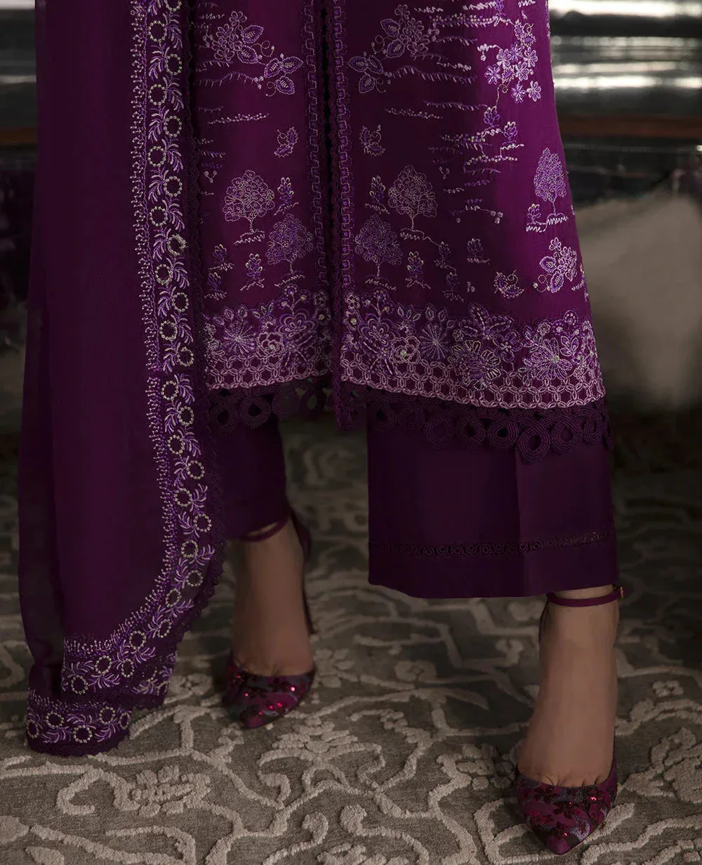 Republic Womenswear Premium Pret 25 Plum Chiffon – view 5 – Poshaq
