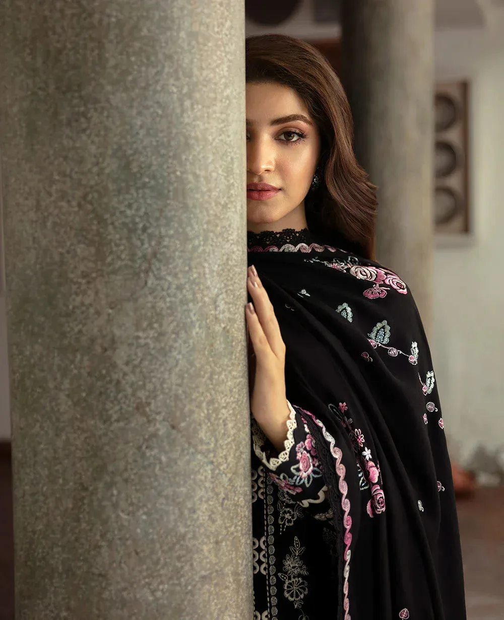 Republic Womenswear Rosalee Winter 24 Black Raw Silk – view 5 – Poshaq