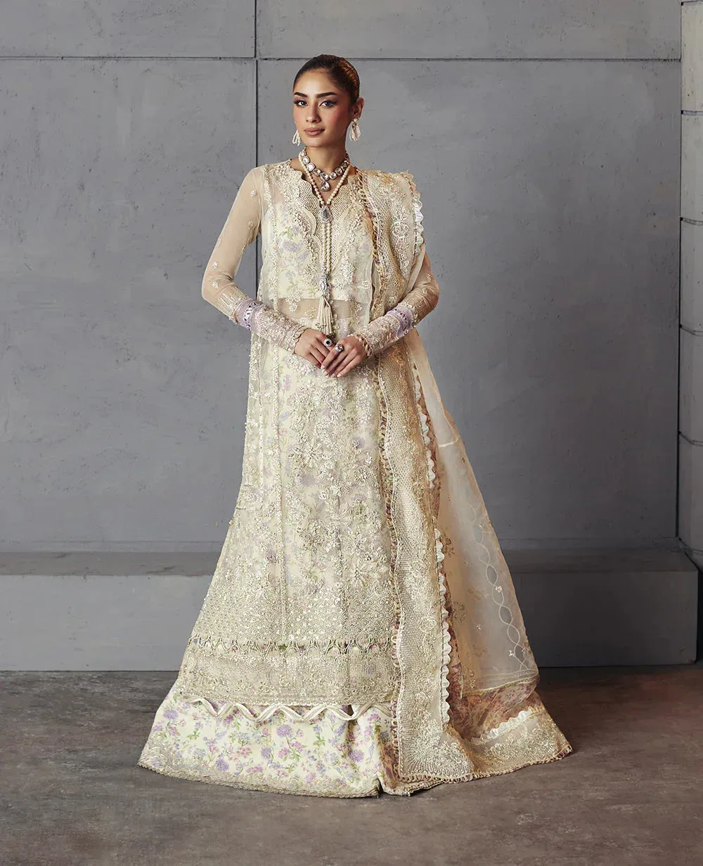 Republic Womenswear Pieno De Verde Wedding 24 Ivory Raw Silk – view 1 – Poshaq