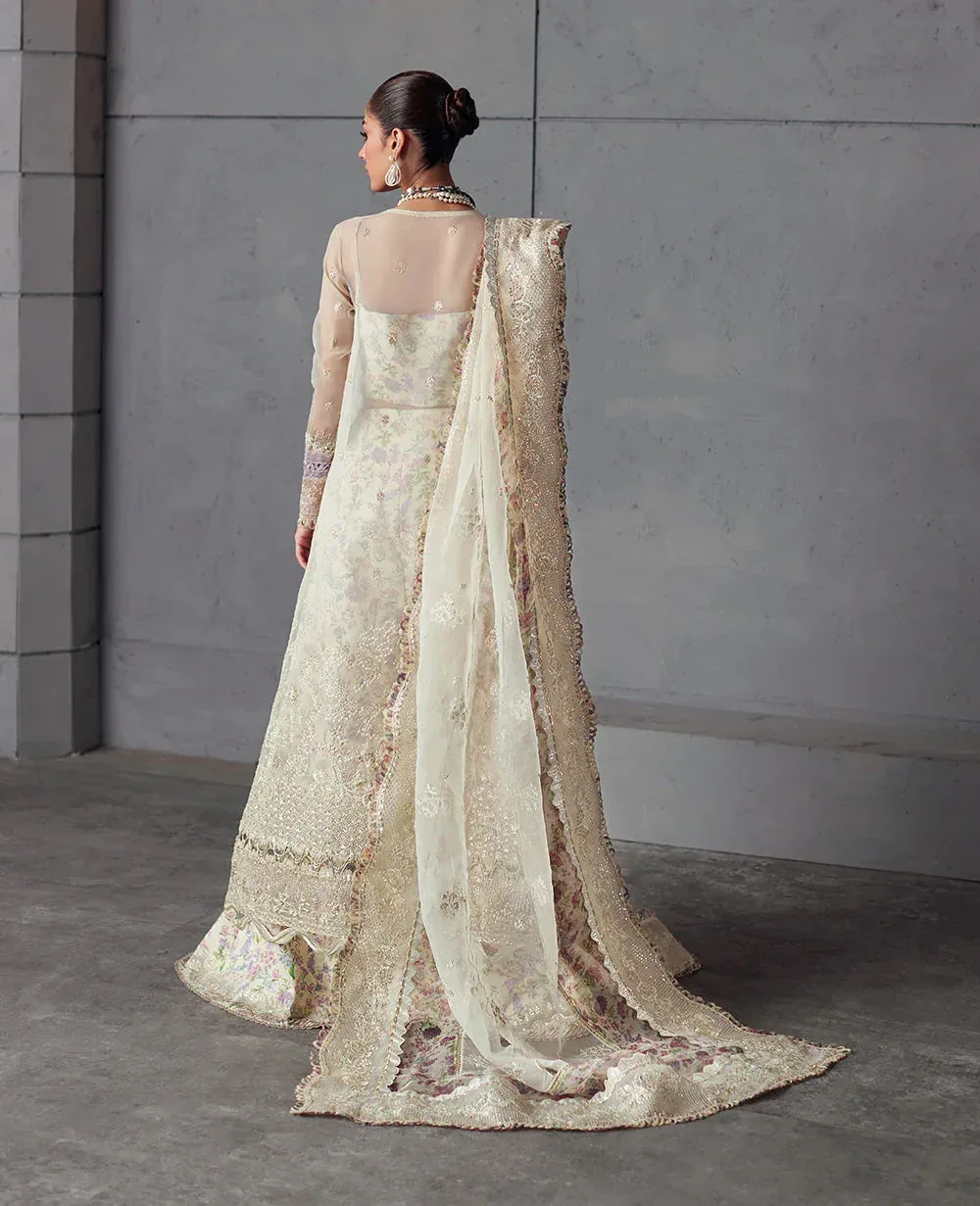 Republic Womenswear Pieno De Verde Wedding 24 Ivory Raw Silk – view 2 – Poshaq