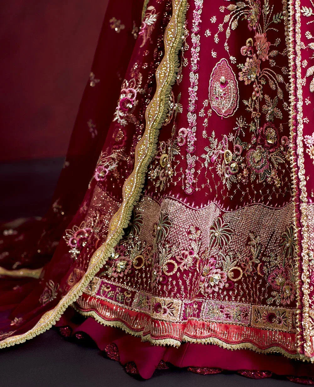 Republic Womenswear Pieno De Verde Wedding 24 Hot Pink Raw Silk – view 6 – Poshaq