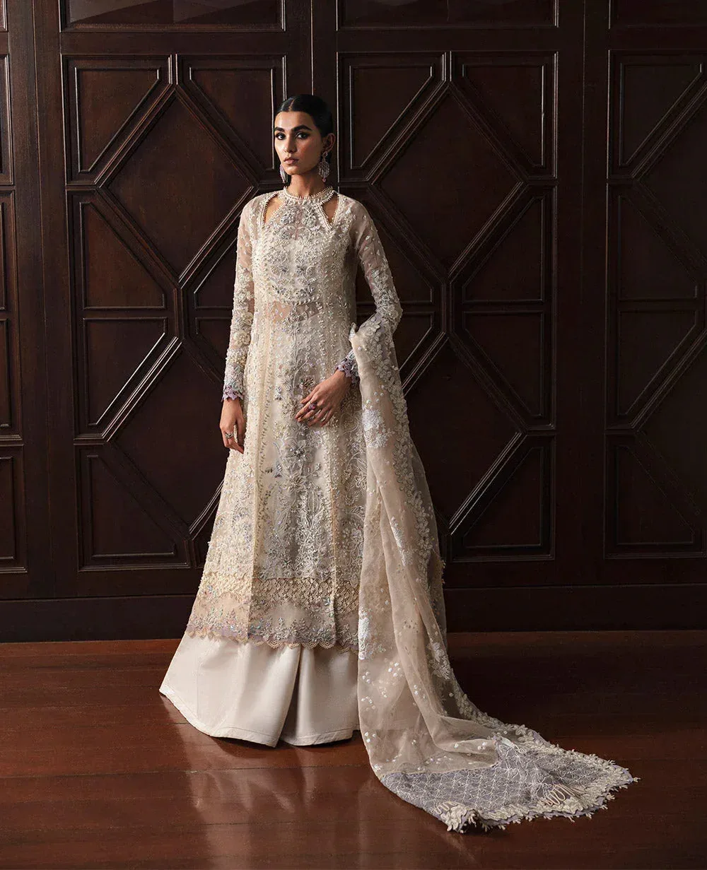 Republic Womenswear Wedding Formals Vol-1 Off White Raw Silk – view 1 – Poshaq