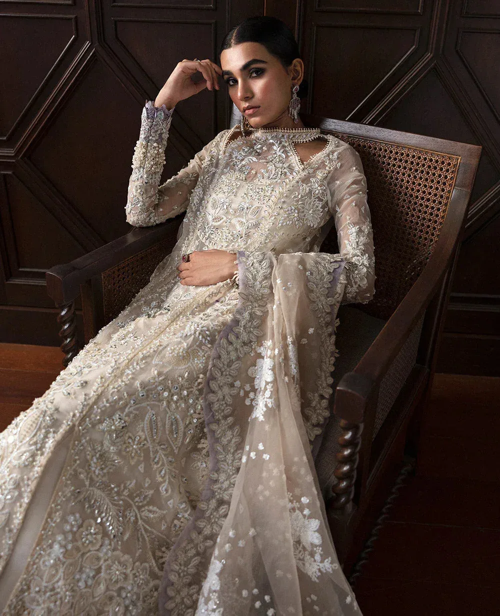Republic Womenswear Wedding Formals Vol-1 Off White Raw Silk – view 2 – Poshaq