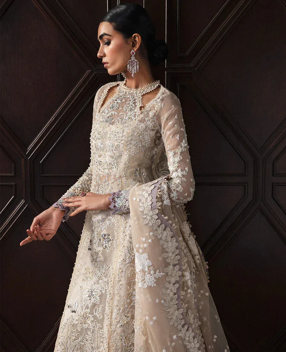 Republic Womenswear Wedding Formals Vol-1 Off White Raw Silk – view 3 – Poshaq