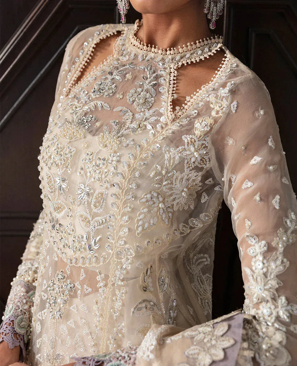 Republic Womenswear Wedding Formals Vol-1 Off White Raw Silk – view 4 – Poshaq