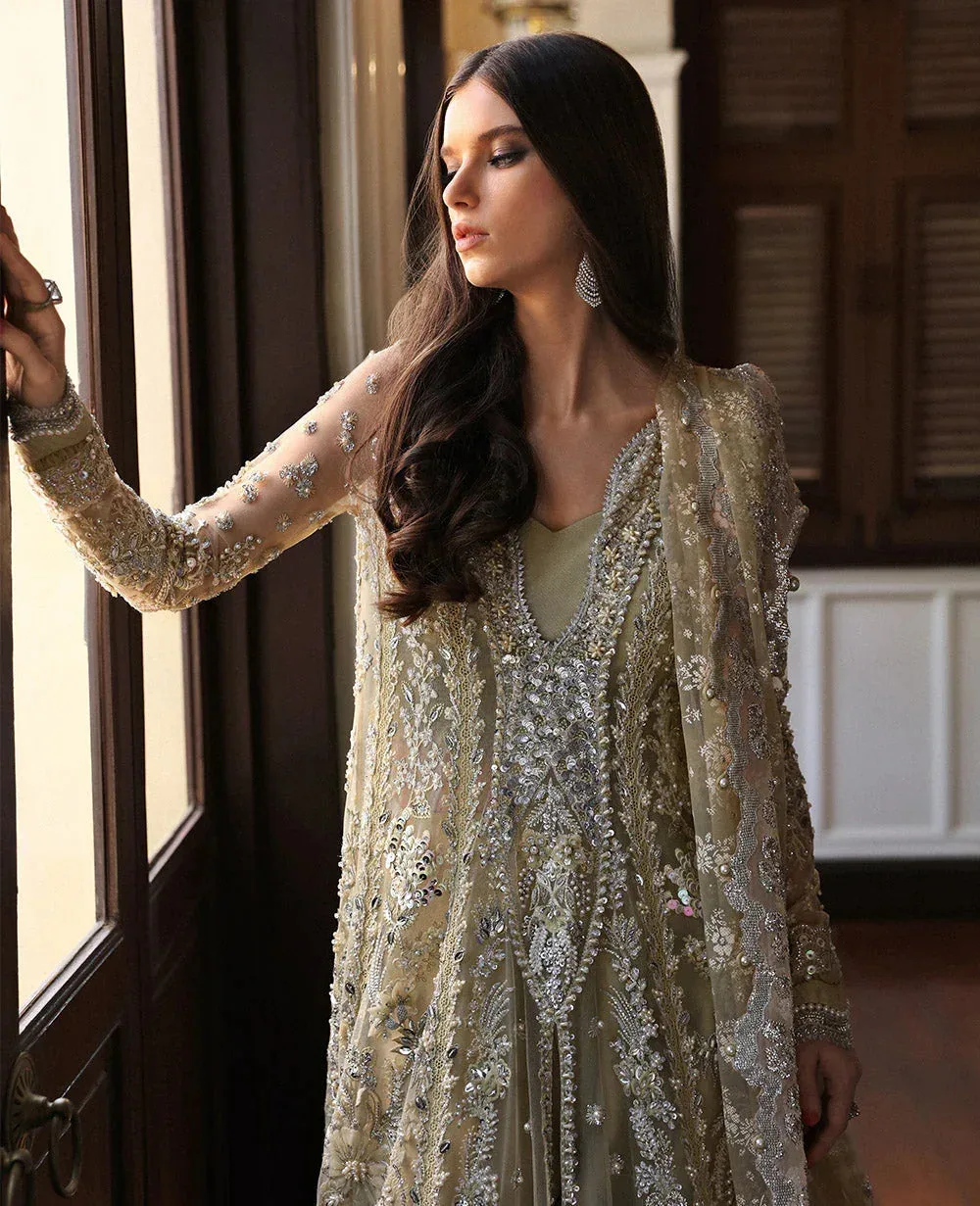 Republic Womenswear Wedding Formals Vol-1 Yellow Raw Silk – view 2 – Poshaq